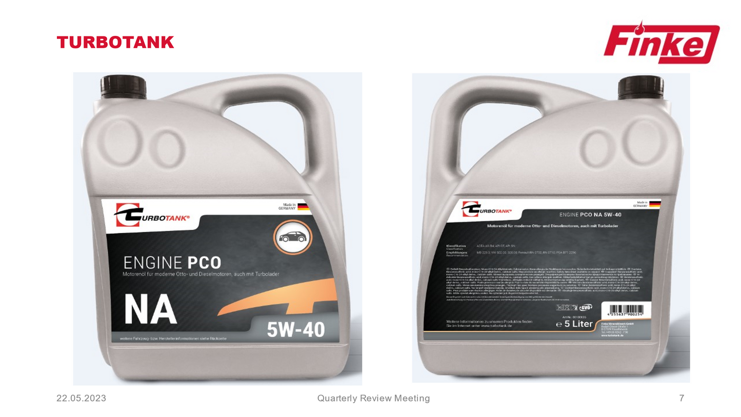 Turbotank Engine PCO VI 5W-30